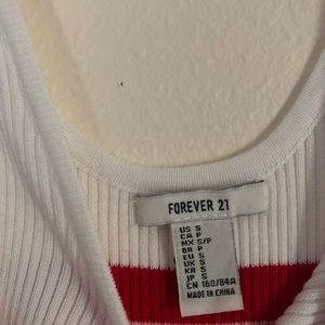 forever 21 crop tank top